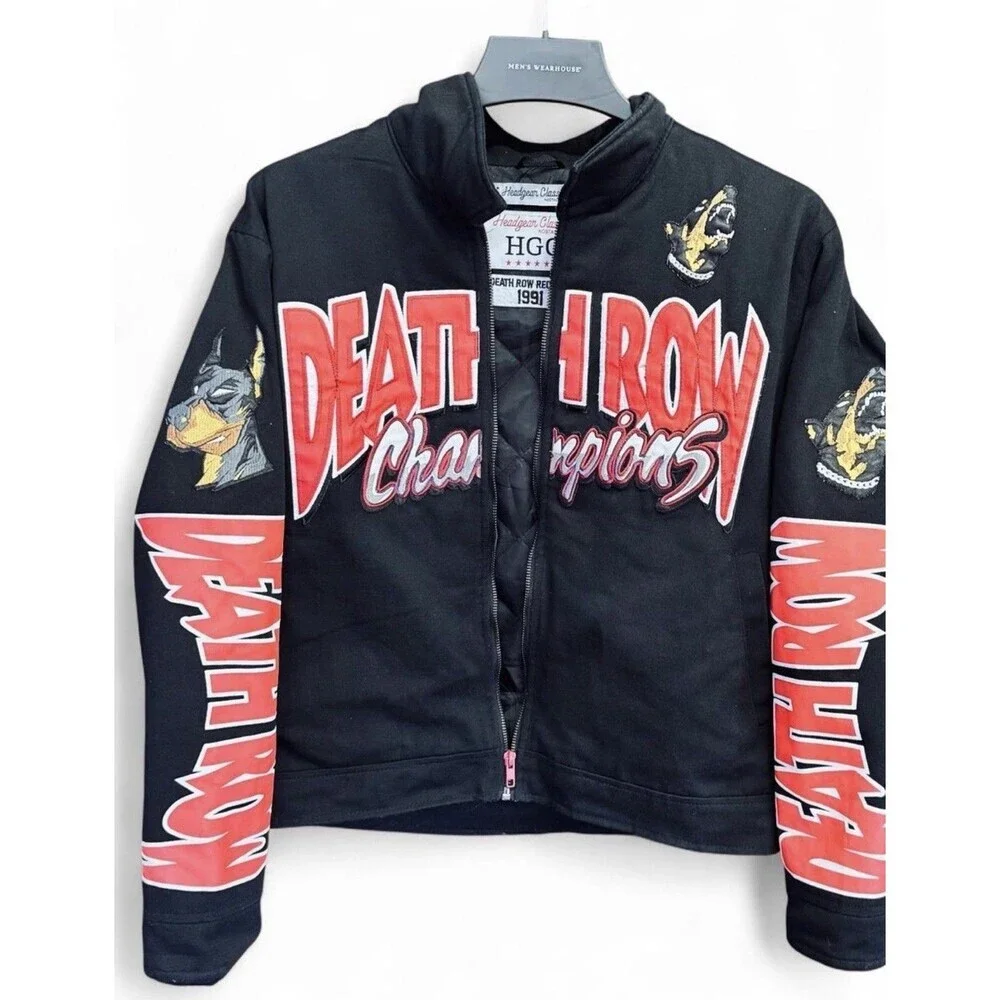 Varsity Jacket Headgear Classics DeathRow Champions 1991  Embroidered-Small